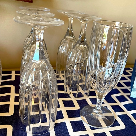Mikasa Dining Mikasa Uptown Crystal Ice Tea Glasses Poshmark